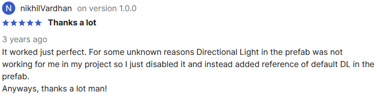 It worked just perfect